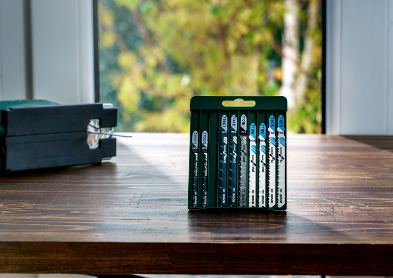 Bosch Set of 10 jigsaw blades with TT 118 A shank (2x); T 118 B (2x); T 118 G (2x); T 127 D (2x); T 227 D (2x)