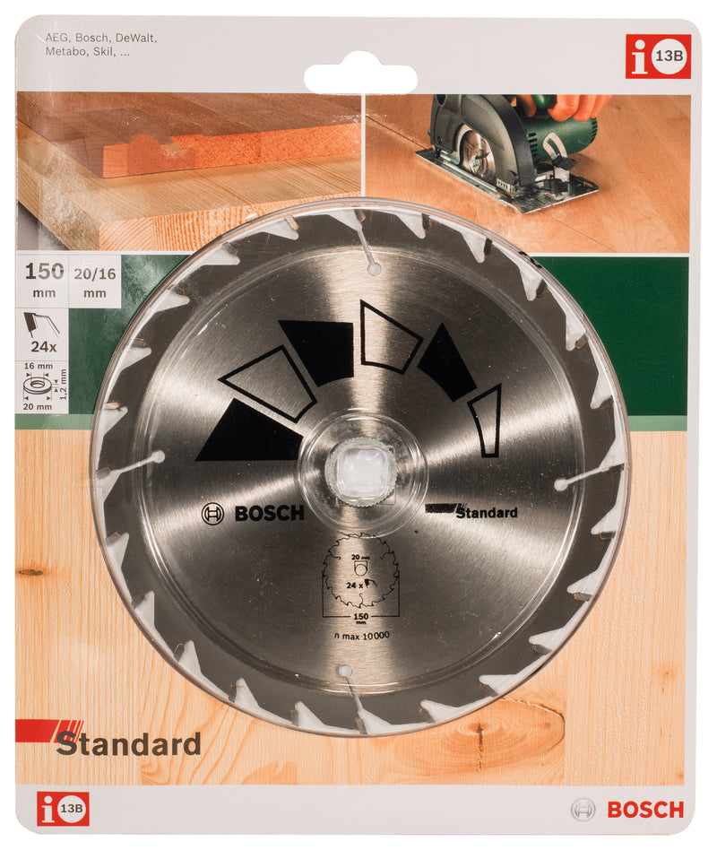 Lâmina de serra circular Bosch GT WO H 150x20-24