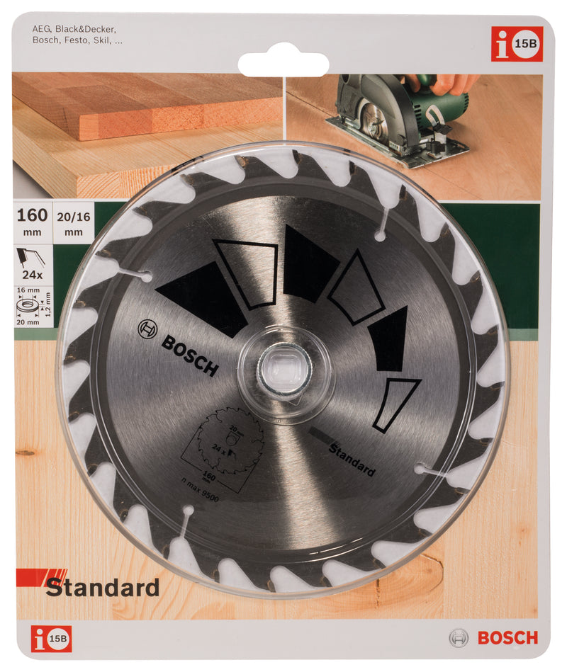 Lâmina de serra circular Bosch GT WO H 160x20-24
