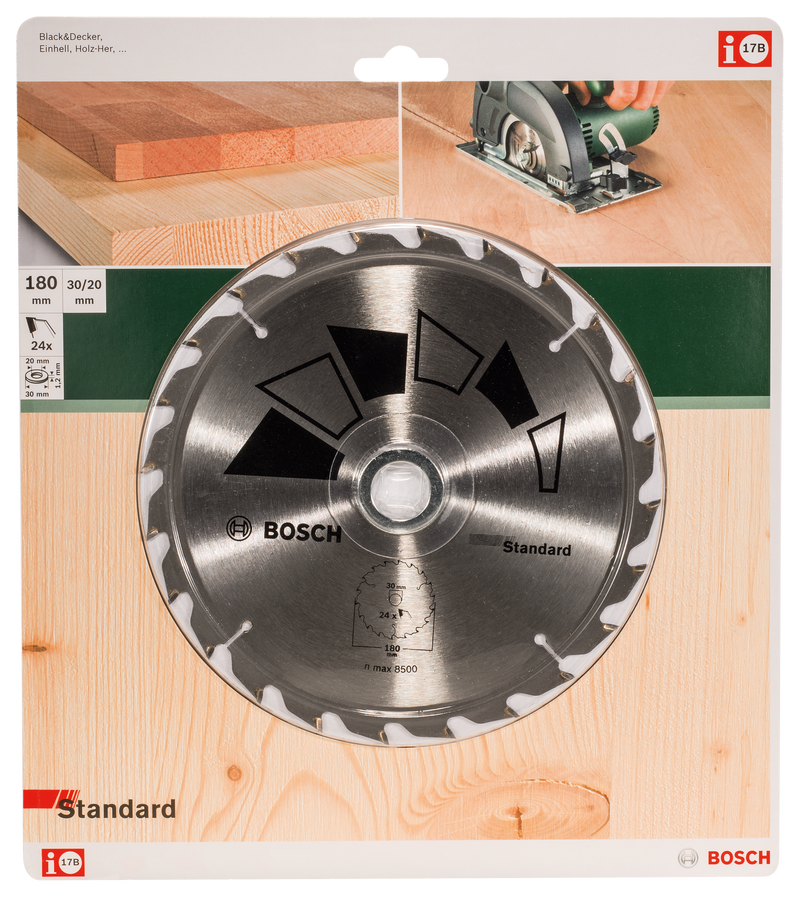 Lâmina de serra circular Bosch GT WO H 180x30-24
