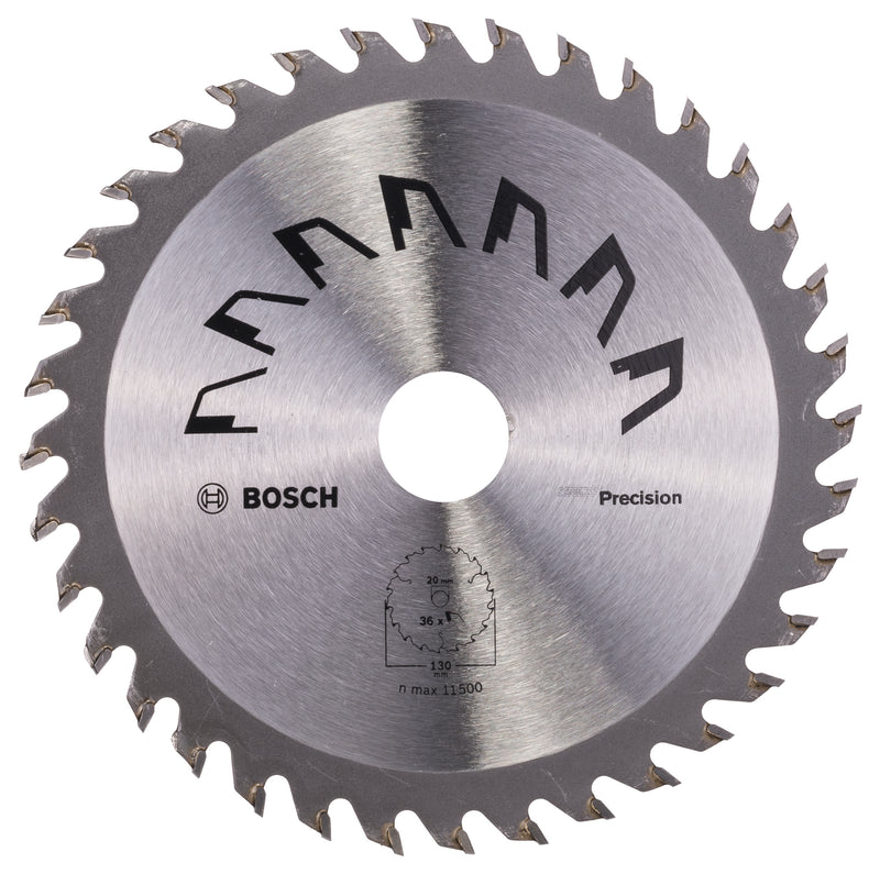 Lâmina de serra circular Bosch PRECISIOND= 130 mm; furo= 20 mm; de= 34