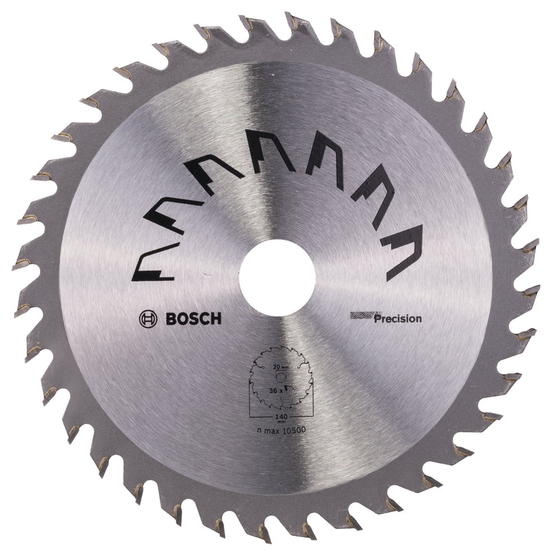 Lâmina de serra circular Bosch PRECISIOND= 140 mm; furo= 20 mm; de= 36