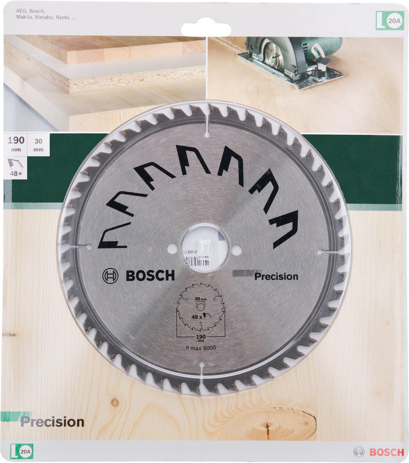 Bosch Circular Saw Blade GP WO H 190x30-48