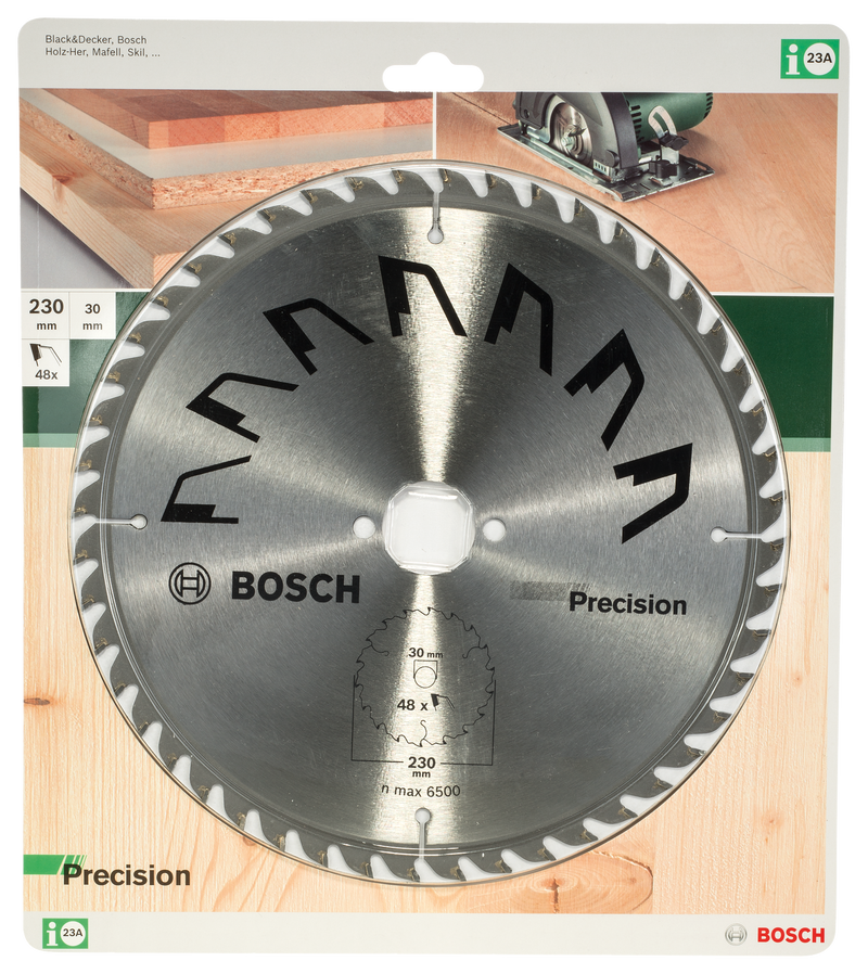 Bosch Circular Saw Blade PRECISIOND= 230 mm; hole= 30 mm; of= 48