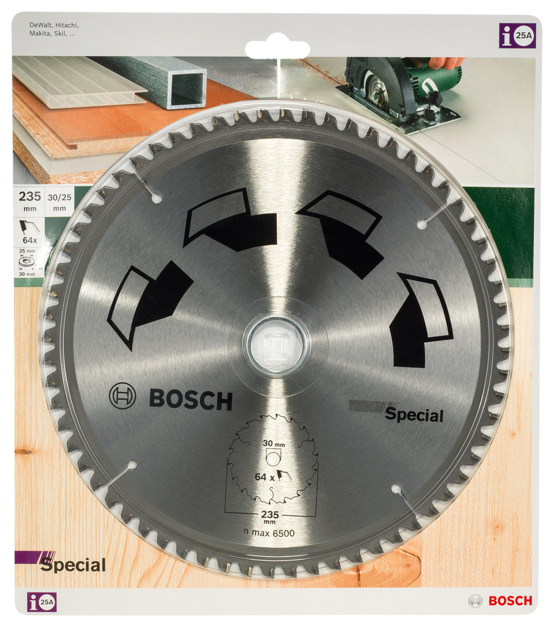 Bosch Circular Saw Blade GS MU H 235x30-64