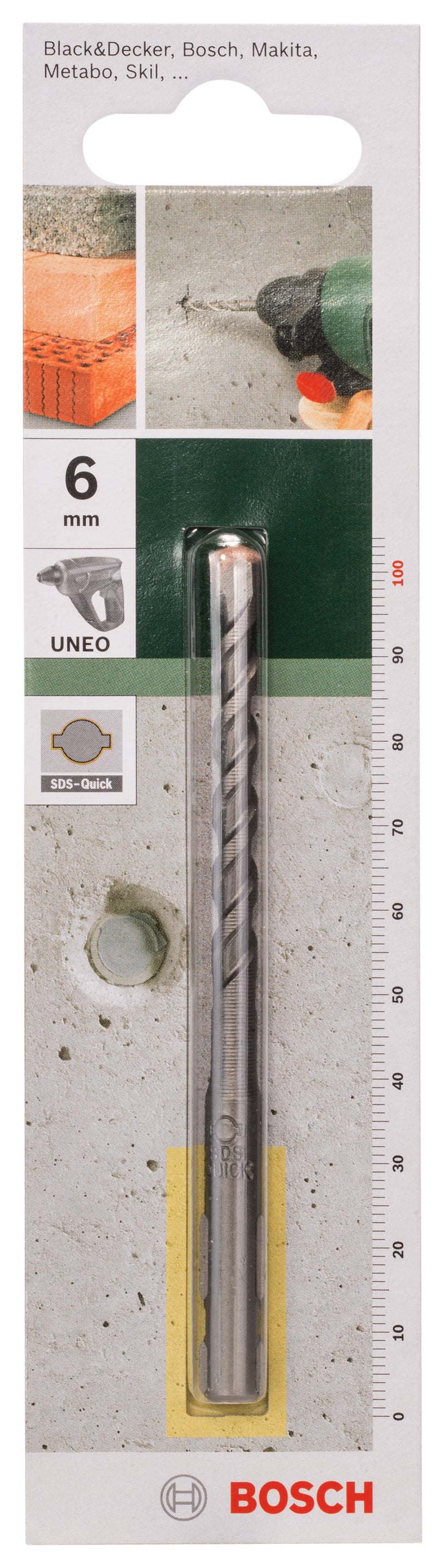 Bosch SDS Uneo Betão 6mm