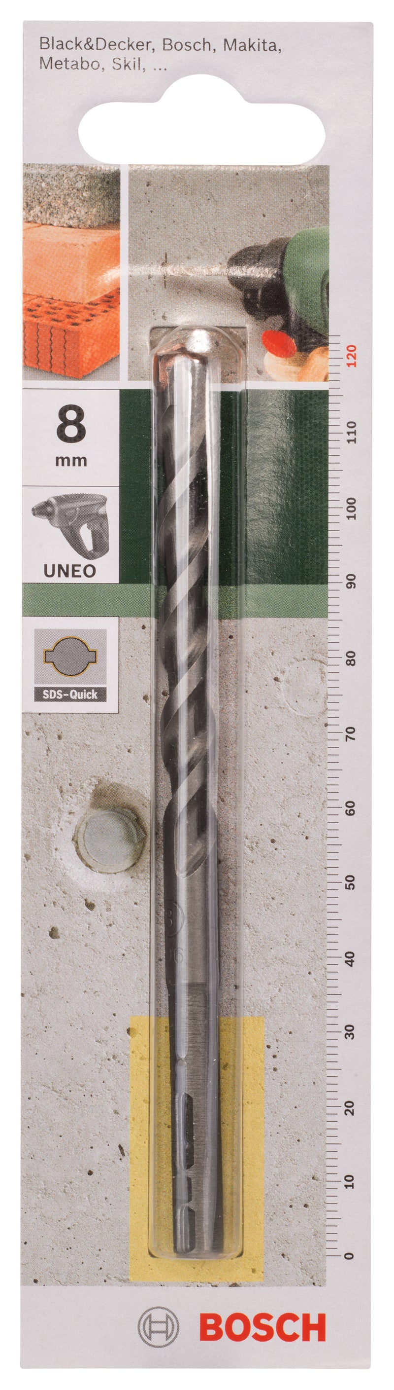 Bosch SDS Uneo Concrete 8mm