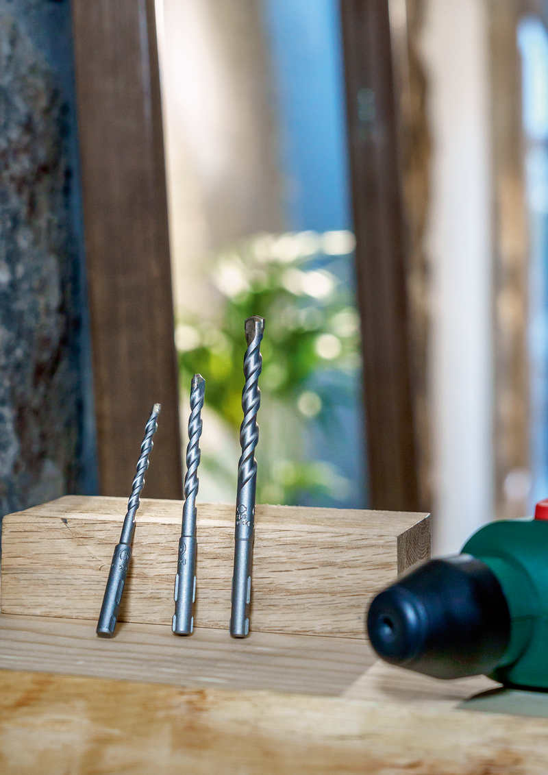 Conjunto de 3 brocas para betão Bosch SDS Quick 5,0x100; 6,0x100; 8,0x120