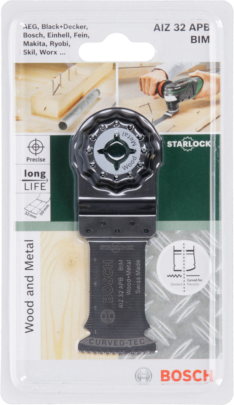 Bosch Bim Plungecut Sawblade "Wood & Metal"