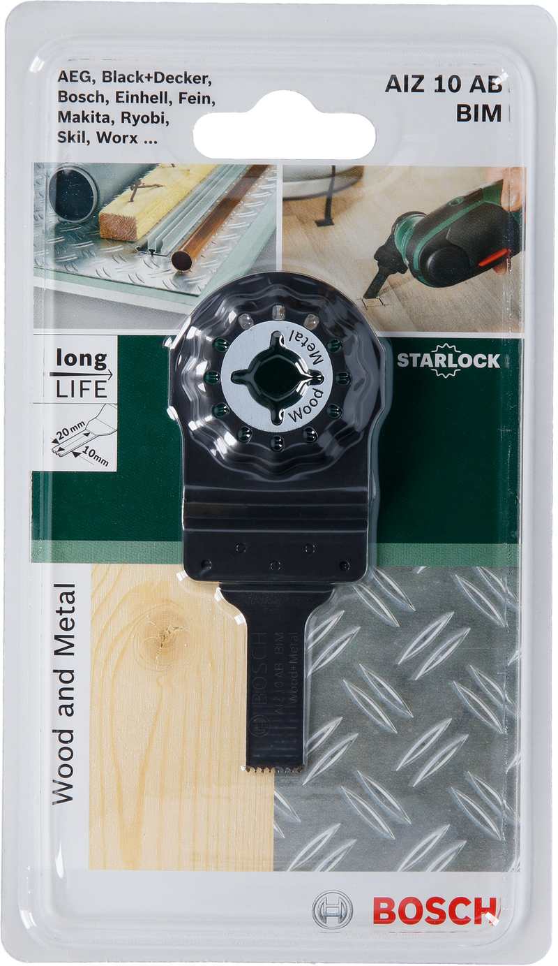 Bosch BIM PlungecutSawblade Wood+Metal,10x20mm