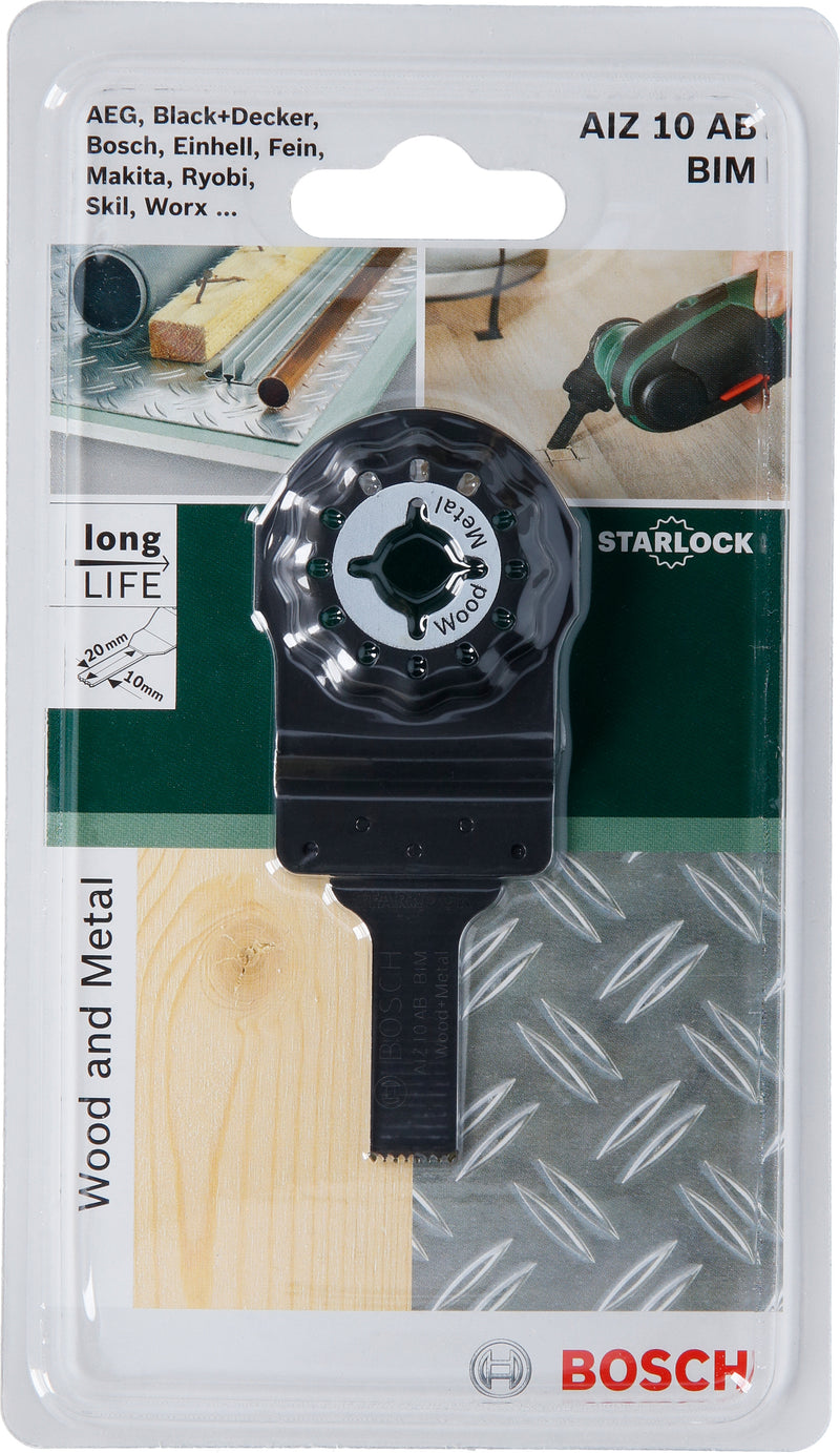Bosch BIM PlungecutSawblade Wood+Metal,10x20mm