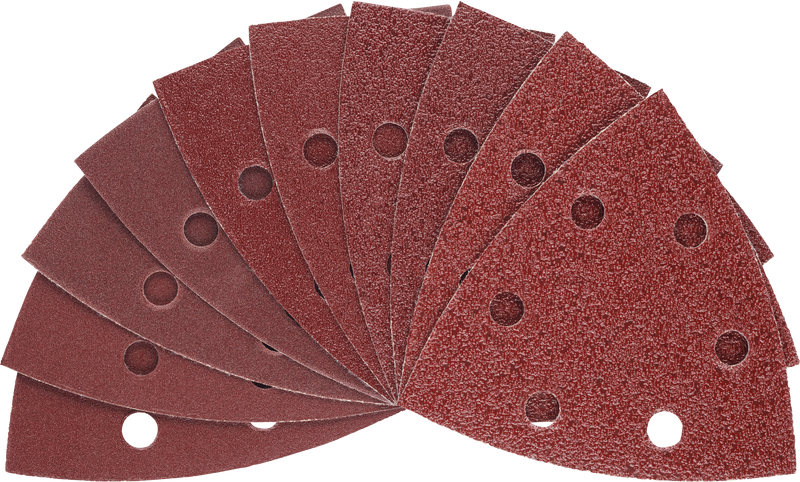 Hoja de lija Bosch Delta "Red Paint" (10 unidades)