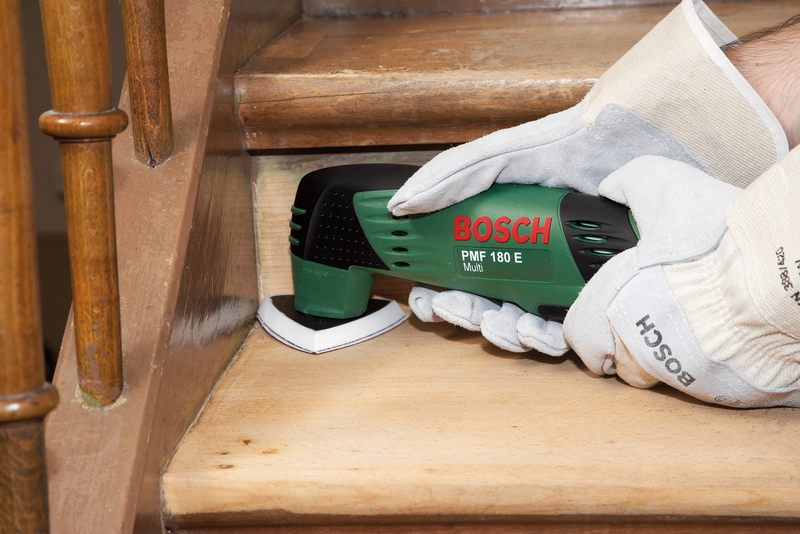 Hoja de lija Bosch Delta "Red Paint" (10 unidades)