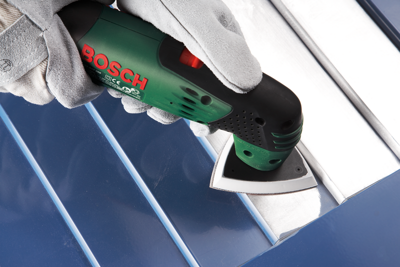 Hoja de lija Bosch Delta "Red Paint" (10 unidades)