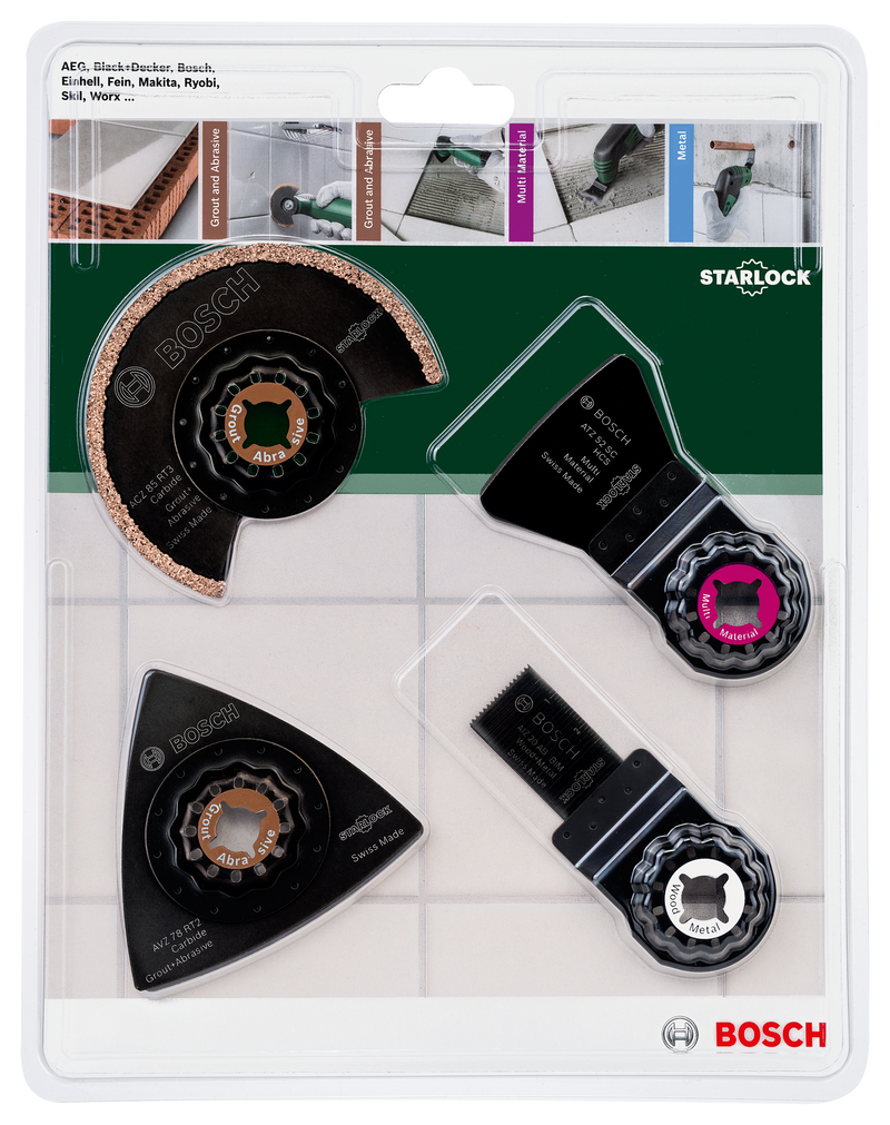 Juego de accesorios para alicatado Bosch Pmf