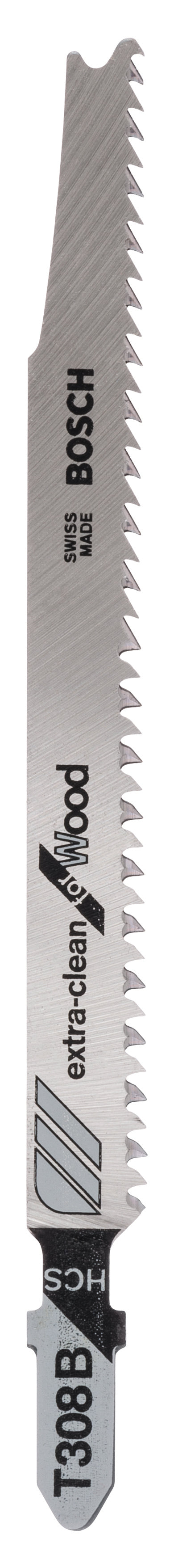 Lâmina de serra tico-tico Bosch HCS, T 308 B Extra-limpa para madeira