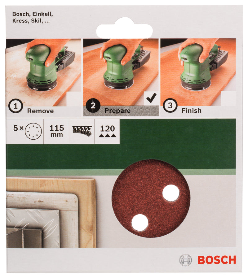 Bosch SET OF SANDING PAPERS
