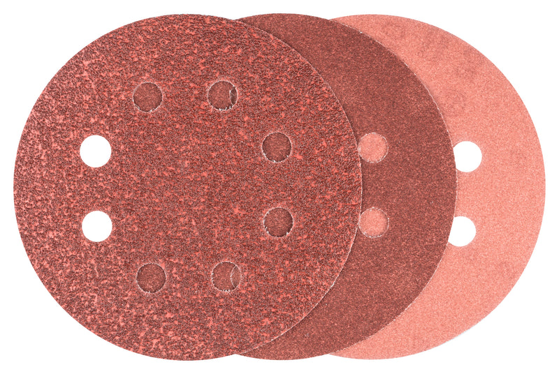 Conjunto de 6 folhas de lixa Bosch para lixadora orbital excêntrica 115 mm