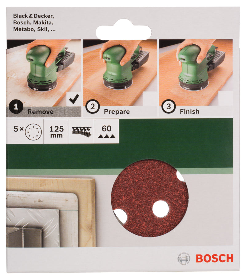 Bosch SET OF SANDING PAPERS