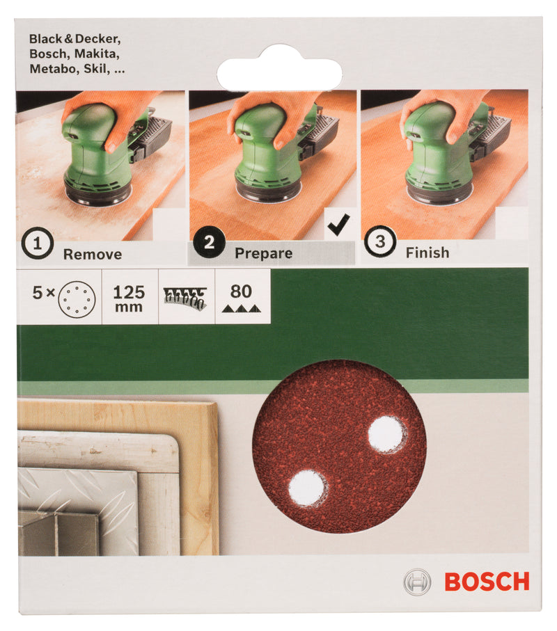 Bosch SET OF SANDING PAPERS