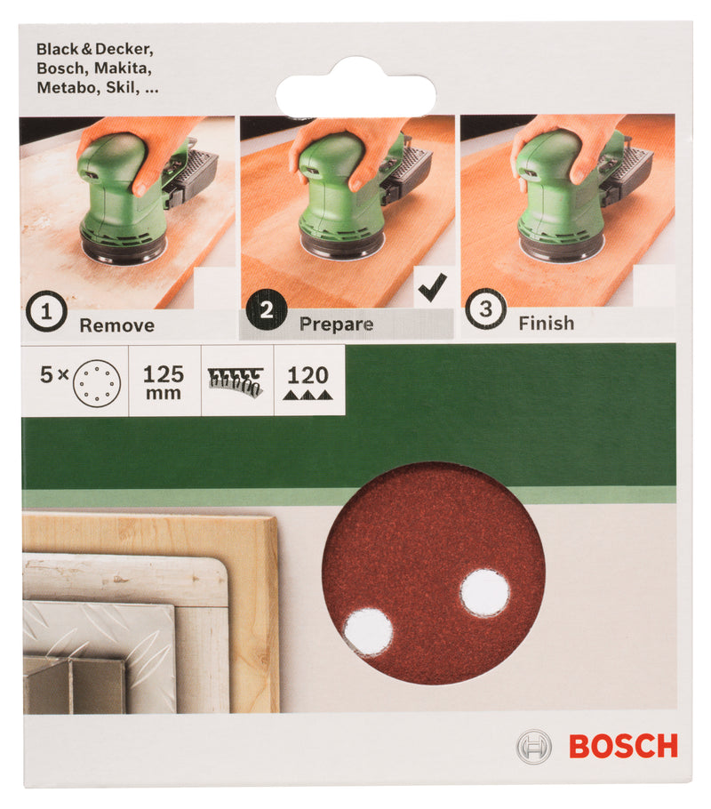 Bosch SET OF SANDING PAPERS