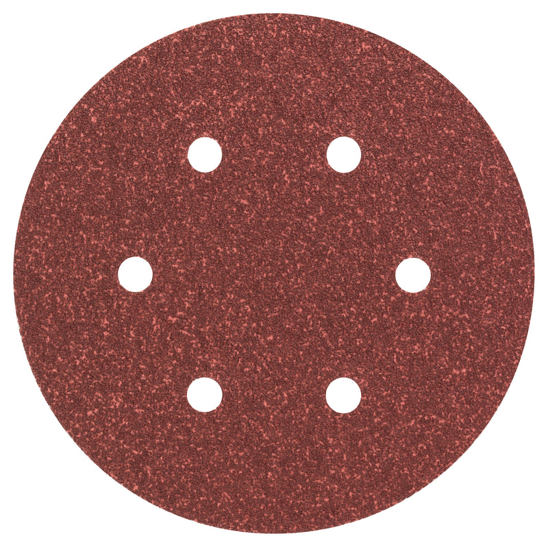 Conjunto de 5 folhas de lixa Bosch para lixadora orbital aleatória G= 60