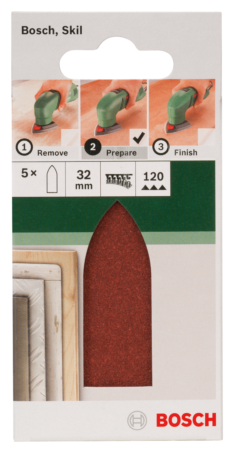 Bosch SET OF SANDING PAPERS