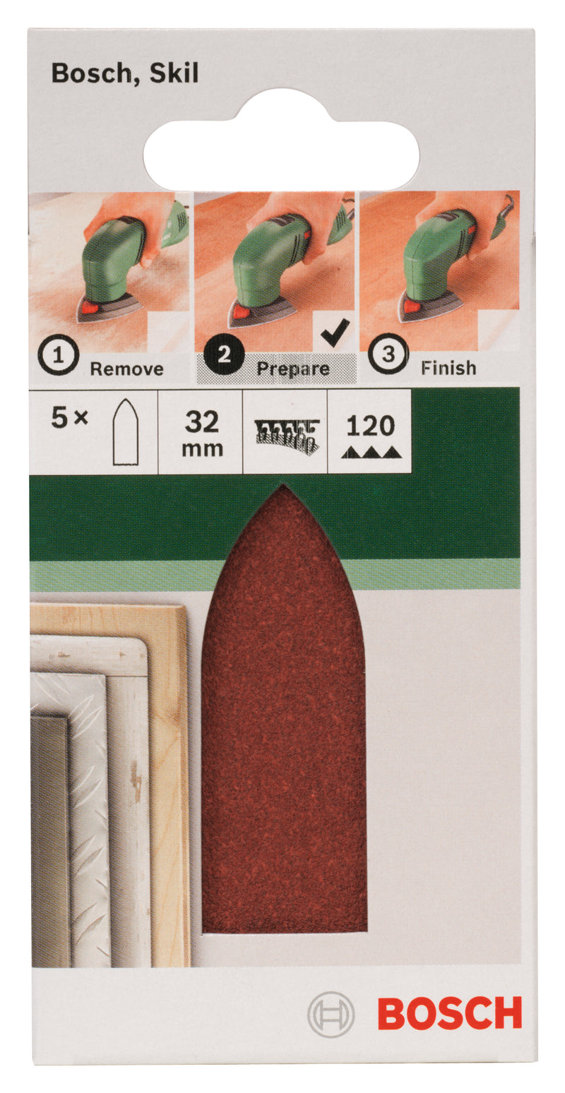 Bosch SET OF SANDING PAPERS