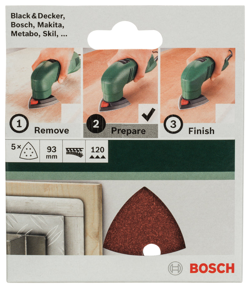 Bosch SET OF SANDING PAPERS