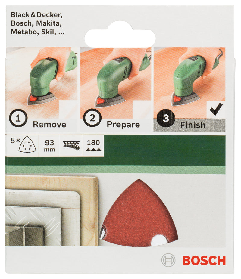 Bosch SET OF SANDING PAPERS