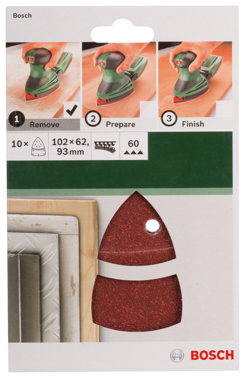 Bosch JUEGO DE PAPELES DE LIJA