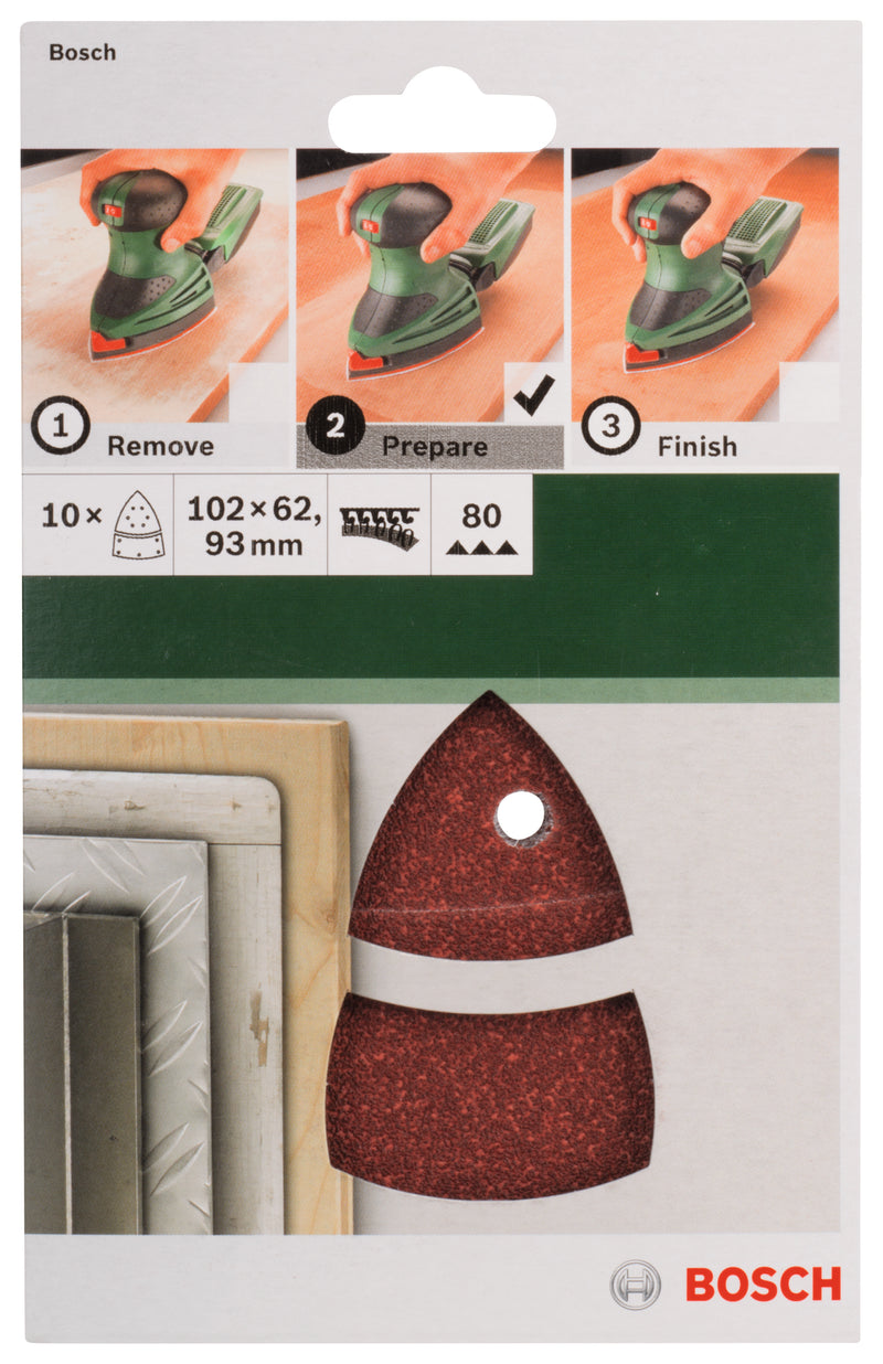 Bosch JUEGO DE PAPELES DE LIJA