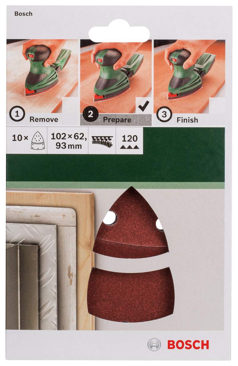 Bosch SET OF SANDING PAPERS