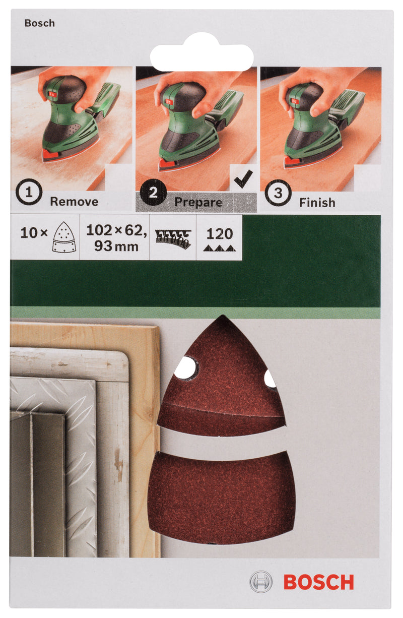 Bosch SET OF SANDING PAPERS