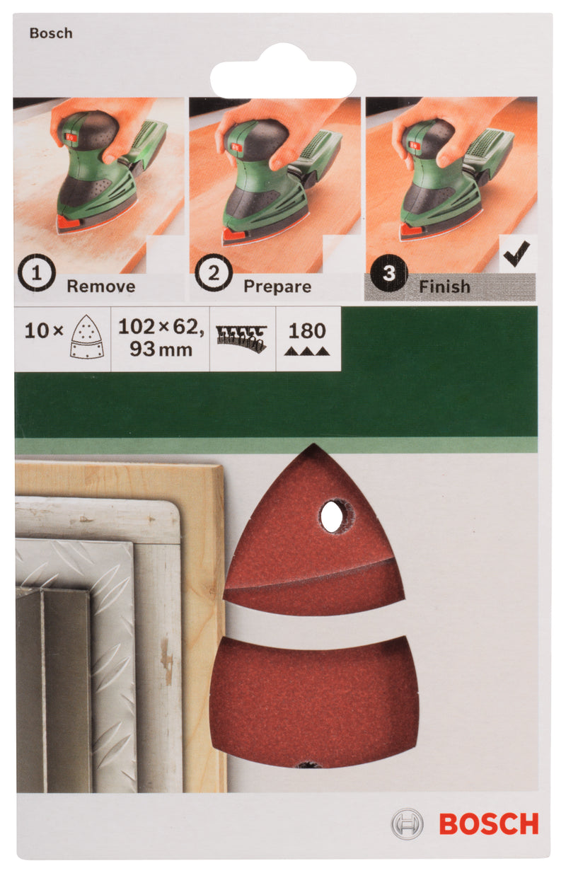 Bosch SET OF SANDING PAPERS