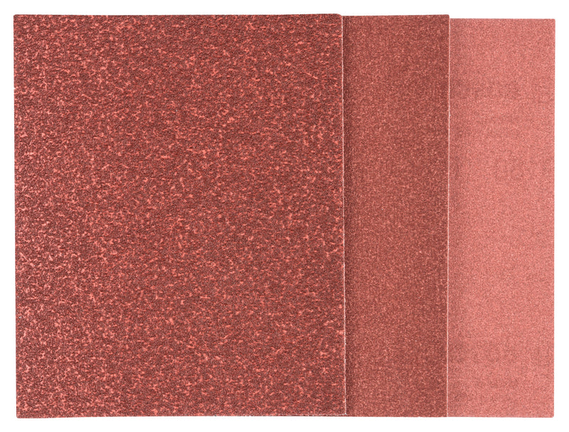 Bosch Juego de 10 hojas de lija para lijadora orbital G = 60, 120, 180