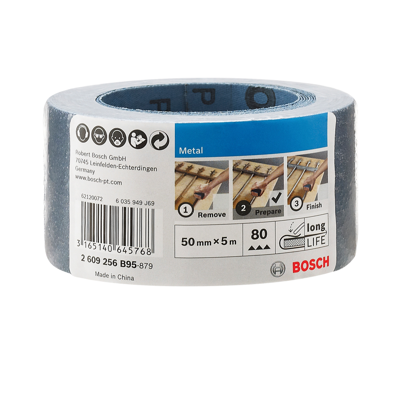 Bosch DIY sand. roll metal G80 50x500