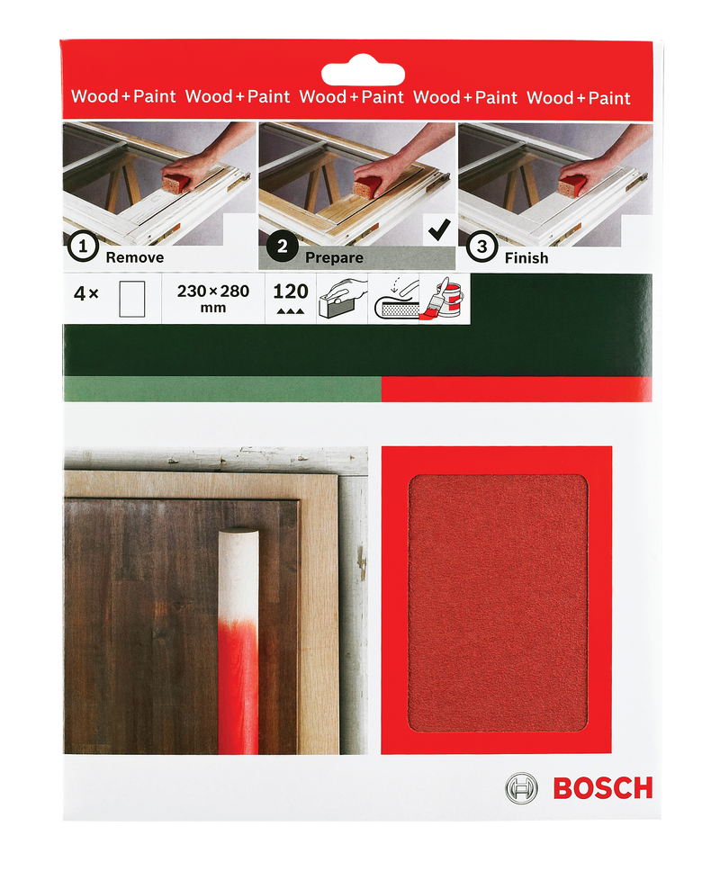 Conjunto de lixas Bosch