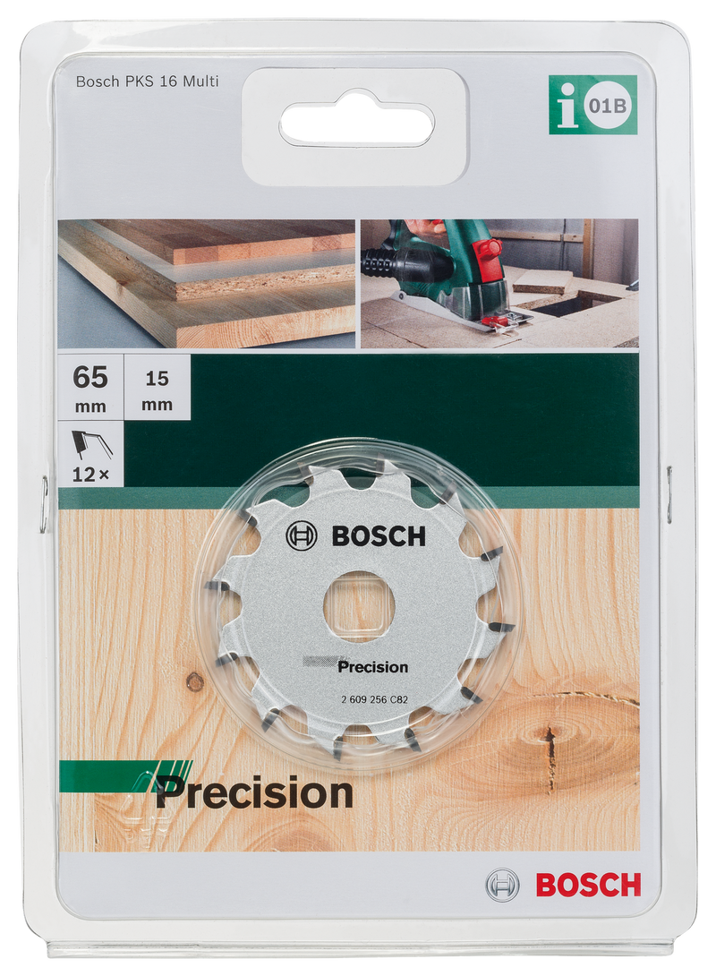 Bosch Circular Saw Blade GP WO H 65x15-12