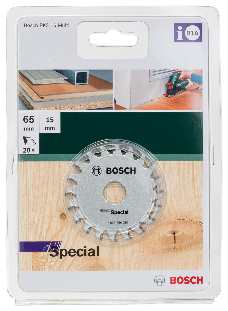 Bosch Circular Saw Blade GS MU H 65x15-20