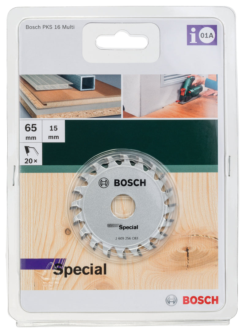Bosch Circular Saw Blade GS MU H 65x15-20