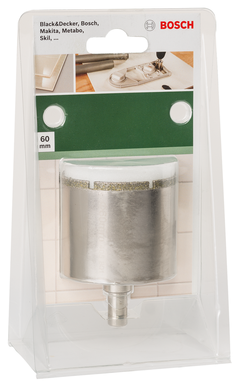 Serra copo diamantada BoschDiâmetro = 60 mm