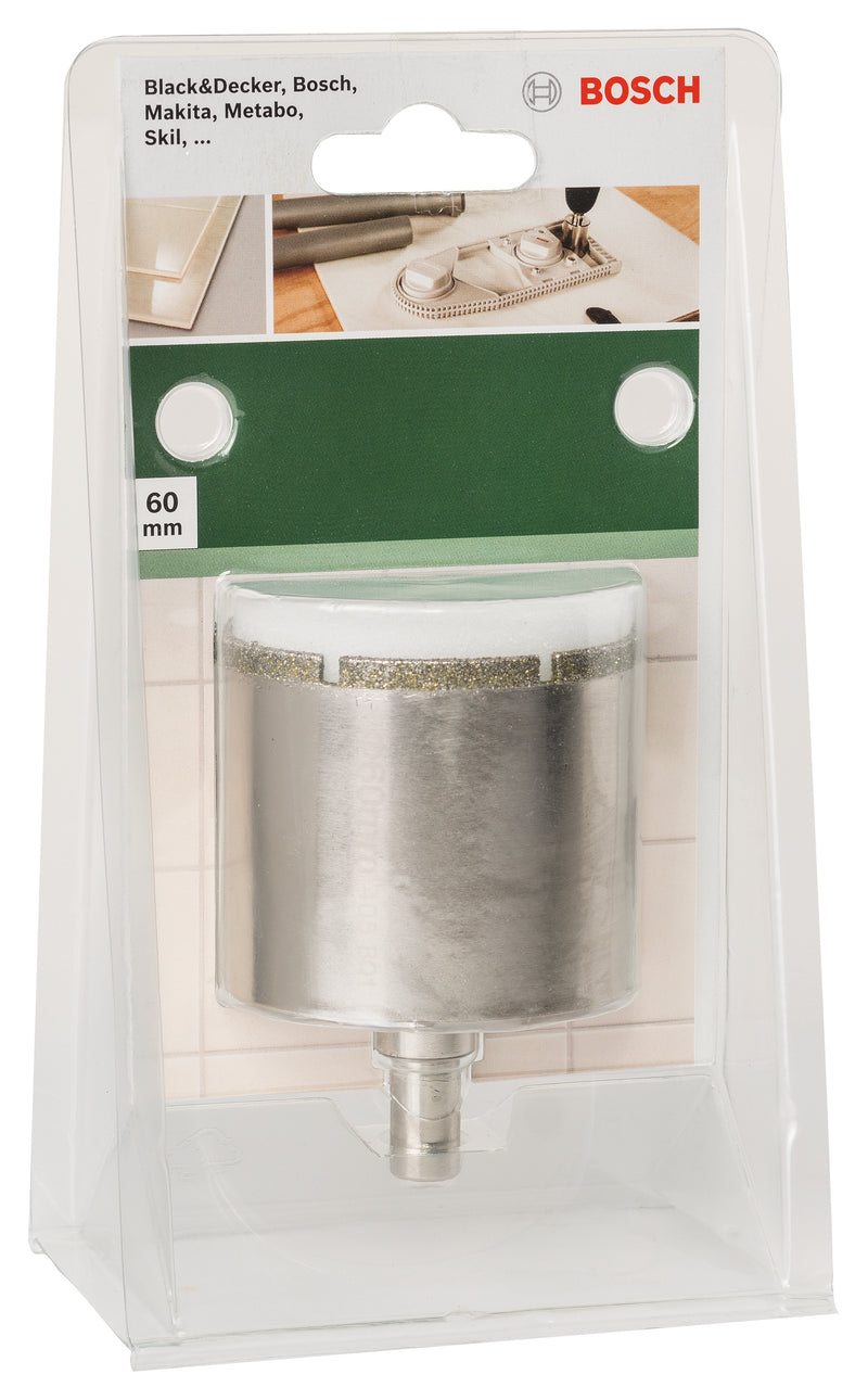 Serra copo diamantada BoschDiâmetro = 60 mm