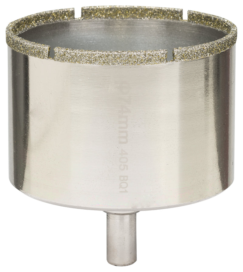 Serra copo diamantada BoschDiâmetro = 74 mm