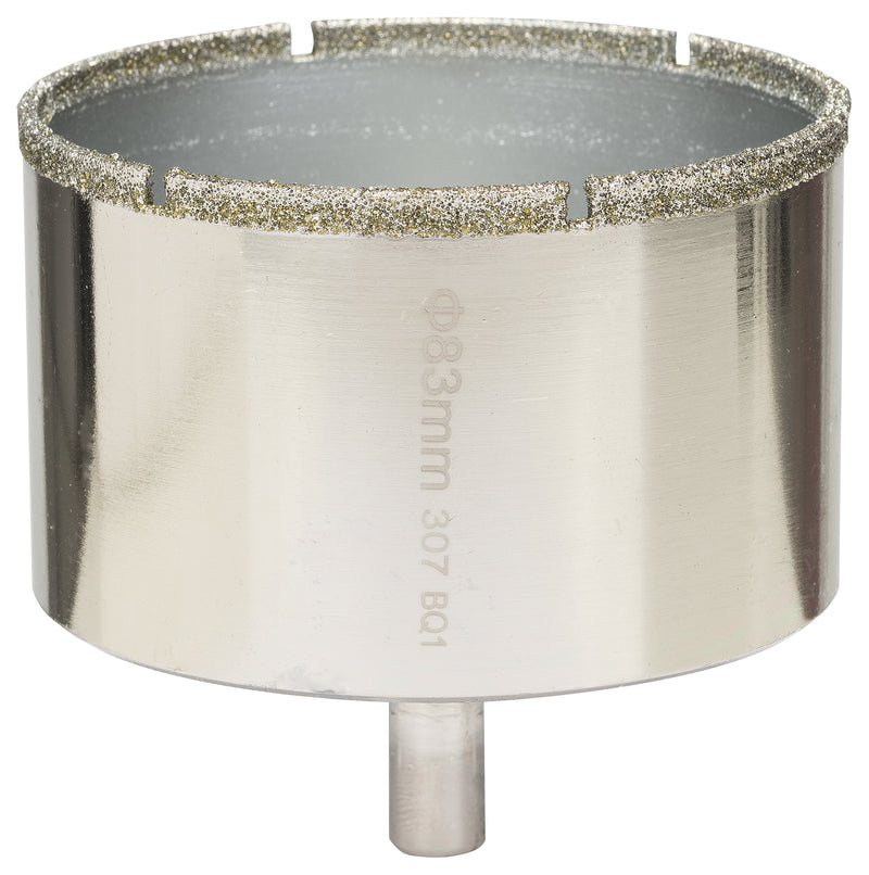 Sierra de corona de diamante BoschDiámetro = 83 mm