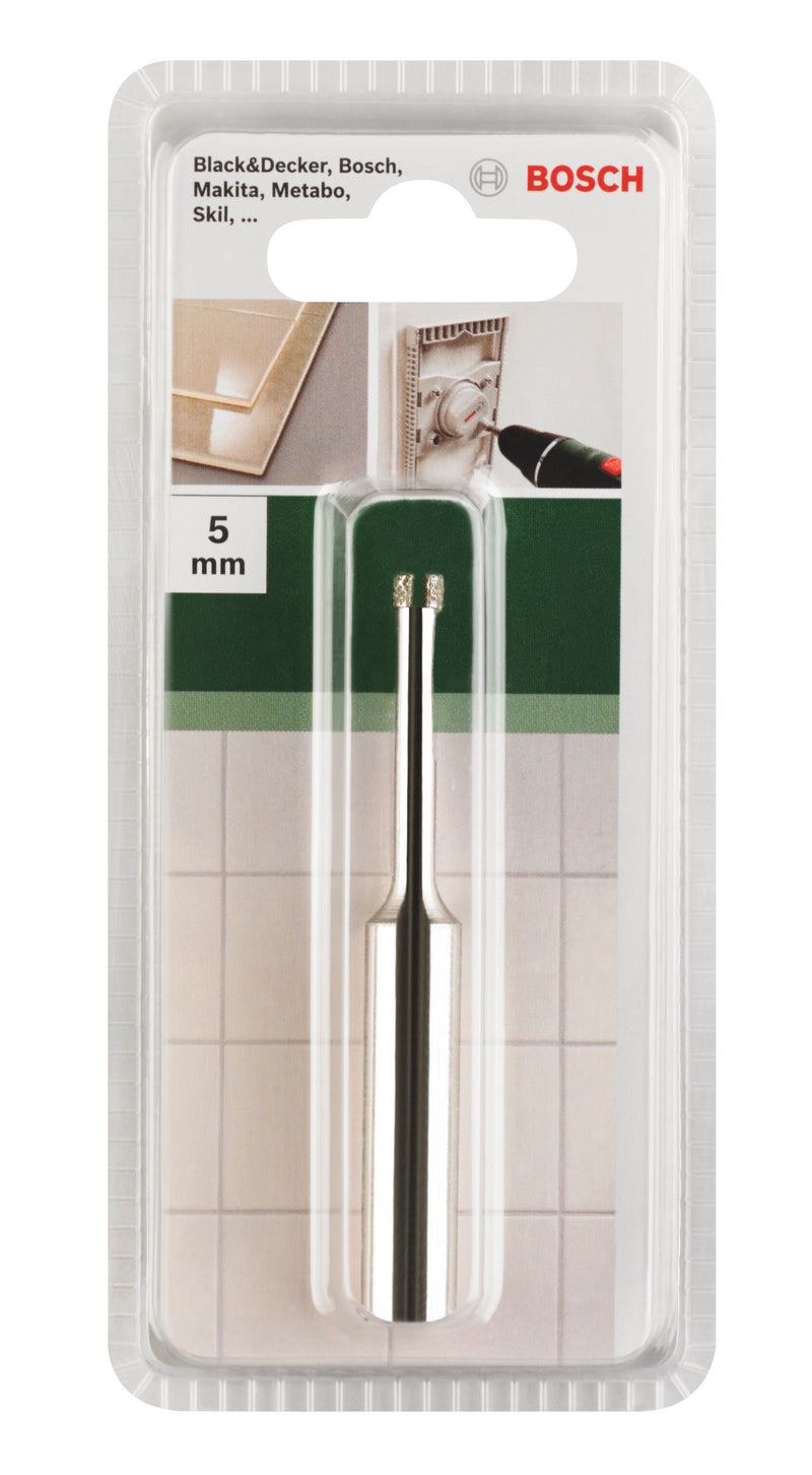 Brocas diamantadas BoschDiâmetro = 5,0 mm