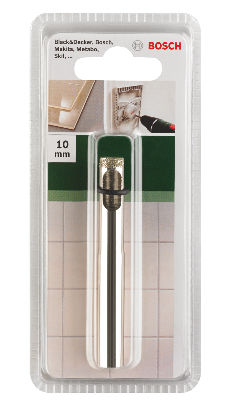 Brocas de diamante BoschDiámetro = 10,0 mm