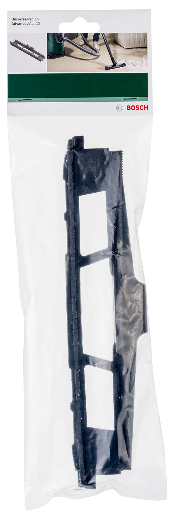 Bosch Flat brush f. nozzle (+1 brush,1 rubber)