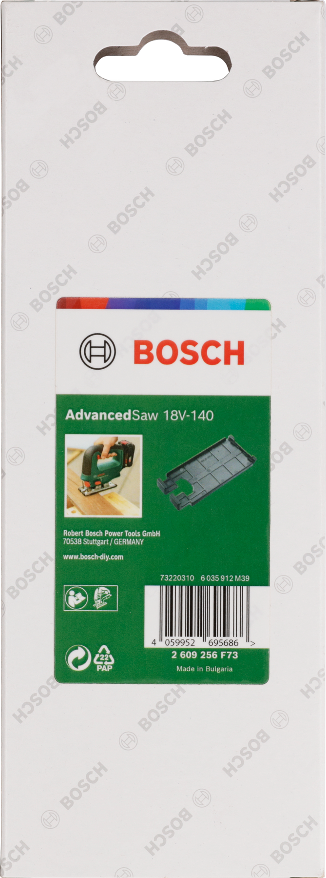 Sapata deslizante Bosch para AdvancedSaw 18V-140