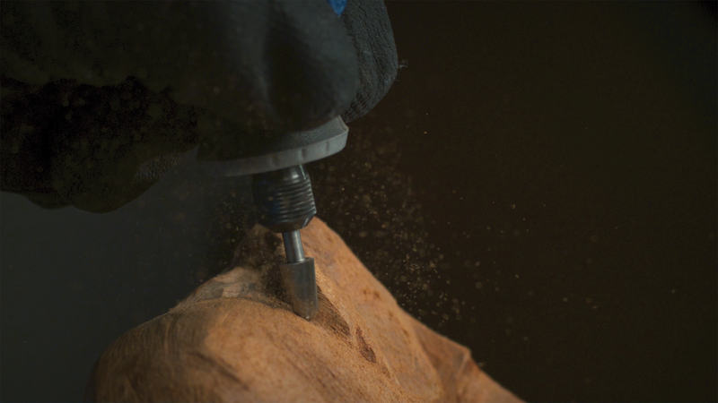 Carving/Engraving Dremel (6.4 mm (117) high-speed milling cutter)